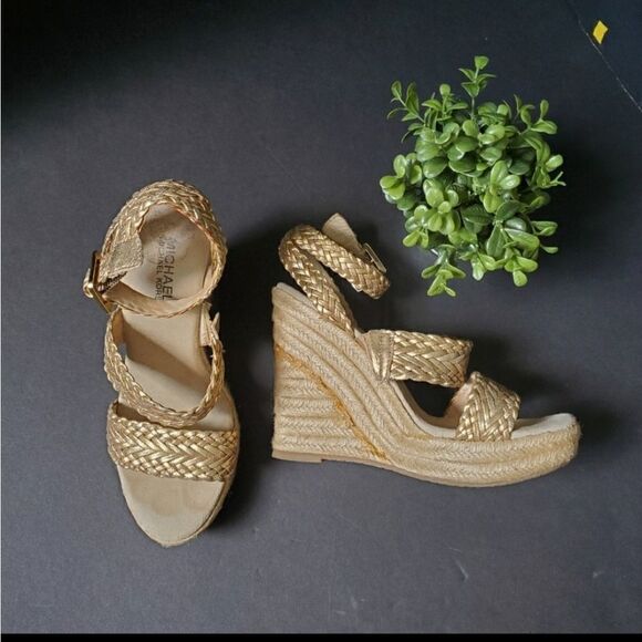 Michael by Michael Kors Espadrilles Wedges - Picture 1 of 15